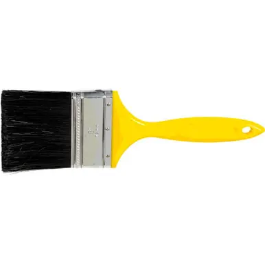 PFERD 89743 3" Wall Brush Black Polyester Fill, Yellow Plastic Handle (10pk)