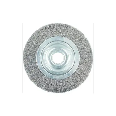 PFERD 764213 8" PSF Crimped Wheel - Medium Face .014 CS Wire, 1-1/4" A.H. (5pk)