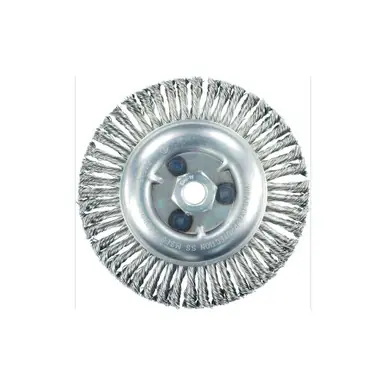 PFERD 764022 6" PSF Stringer Bead Knot Wheel 020 SS Wire 5/8-11 48 Knots (5pk)
