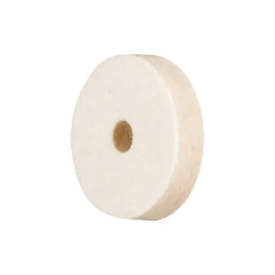 PFERD 48690 Felt Wheel 1-1/4" Dia. x 1/4" Width 1/4" Arbor Hole (5pk)