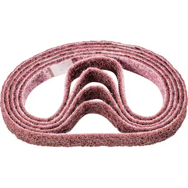 PFERD 43563 - 3/4" x 18" POLIVLIES Surface Cond. Belt Aluminum Oxide - Medium Grade (10pk)