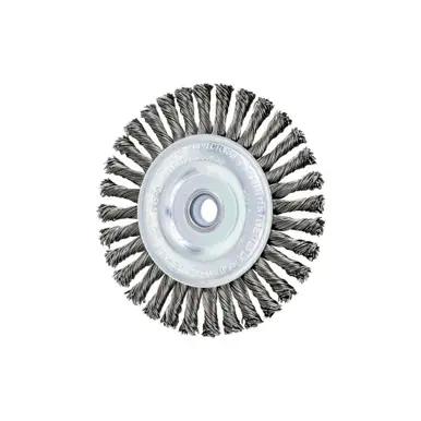 PFERD 82193 4" Stringer Bead Wheel .020 CS Wire, 1/2" Arbor Hole (10pk)
