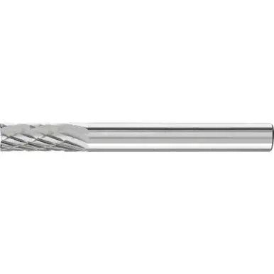 PFERD 24202 Carbide Bur, Cylind. End Cut, DBL Cut 3/16" x 5/8" x 1/4" Shank