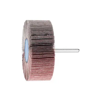 PFERD 45211 3" x 1" Mounted Flap Wheel 1/4" Shank - Aluminum Oxide - 180 Grit (10pk)