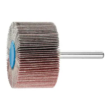 PFERD 45461 2" x 1" Mounted Flap Wheel 1/4" Shank - Aluminum Oxide - 40 Grit (10pk)