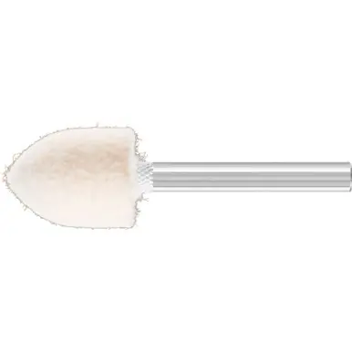 PFERD 48576 Felt Point Conical Pointed - 3/4" x 1" 1/4" Shank Med. Grade (10pk)