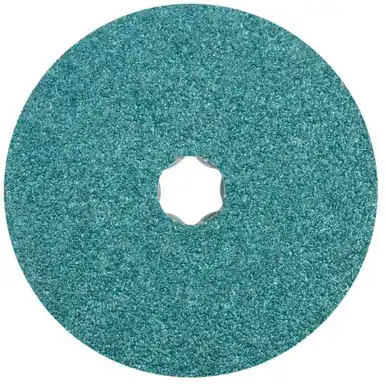 PFERD 40137 COMBICLICK Fiber Disc, 5" Dia. Zirconia Alumina Z, 24 Grit (25pk)