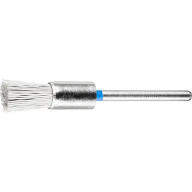PFERD 83274 5/16" M-BRAD Miniature End Brush 1/8" Stem, 600 Grit A/O (36pk)