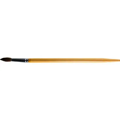 PFERD 89844 Fitch Marking Brushes, Round Camel Hair Size 6 9/32" Dia. 1-1/8" Trim (6pk)