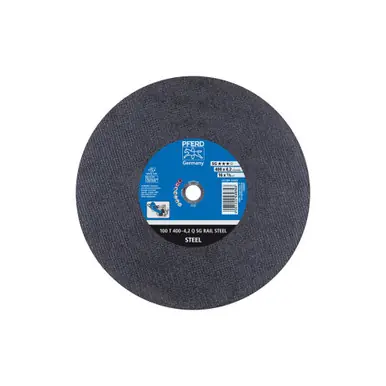 PFERD 64403 16" x 1/8" Cut-Off Wheel, 1" AH - Portable A 24 Q SG-RAIL (10pk)