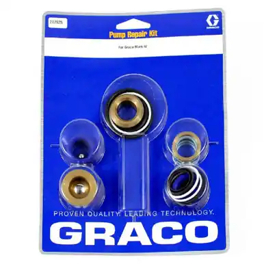 GRACO 287825 - Pump Packing Repair Kit, Stainless Steel Ball