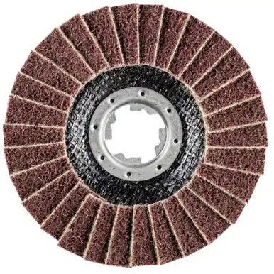PFERD 43307 5" POLIVLIES AO Non-Woven Flap Disc - 7/8" X-LOCK - Medium Grade (5pk)