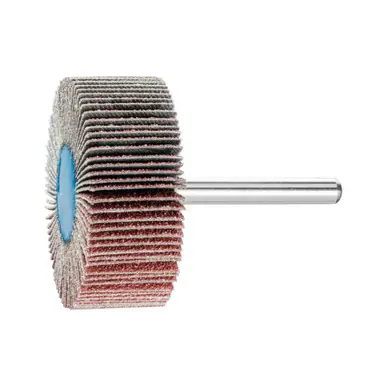 PFERD 45258 2" x 3/4" Mounted Flap Wheel 1/4" Shank Alum. Oxide 60 Grit (10pk)
