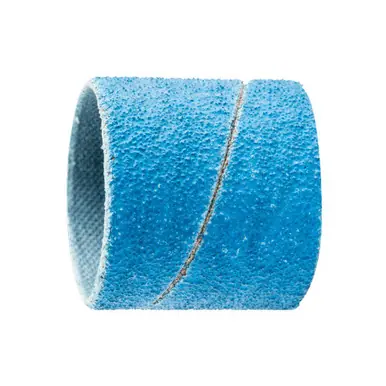 PFERD 41418 1-1/8" x 1-1/8" Spiral Band Cylindrical Type, Alu. Ox. INOX 150 Grit (100pk)
