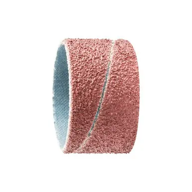 PFERD 41200 1-1/2" x 1" Spiral Band Cylindrical Type, Alu. Ox. 40 Grit (100pk)