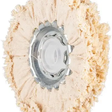 PFERD 48710 Cloth Ring 3" Dia x 3/8" Width 3/8" AH, Sisal Fabric (5pk)