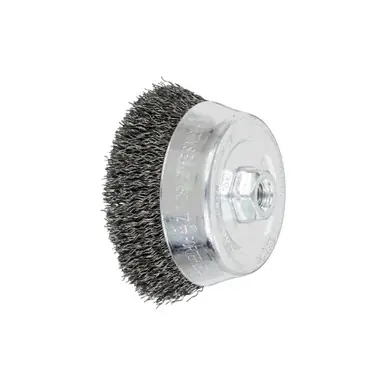 PFERD 82515 5" Crimped Wire Cup Brush .020 CS Wire, 5/8-11 Thread (ext.)