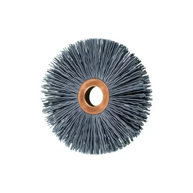 PFERD 83795 3" M-BRAD Tube Center Wheel 1/2" A.H., .022 SiC - 320 Grit (10pk)