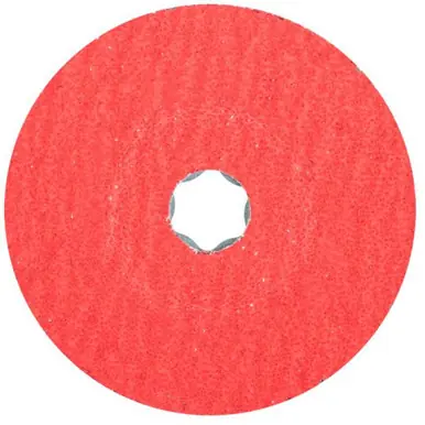 PFERD 40725 COMBICLICK Fiber Disc 4-1/2"Dia. Ceramic Ox. CO-COOL 24 Grit (25pk)