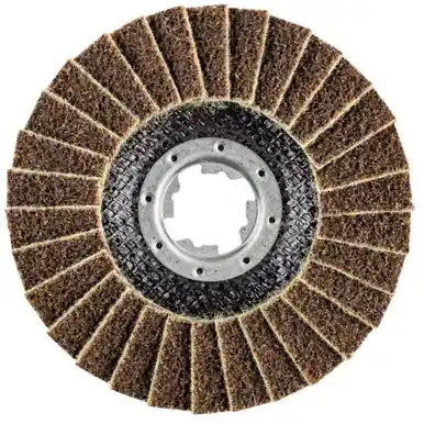 PFERD 43306 5" POLIVLIES AO Non-Woven Flap Disc - 7/8" X-LOCK - Coarse Grade (5pk)