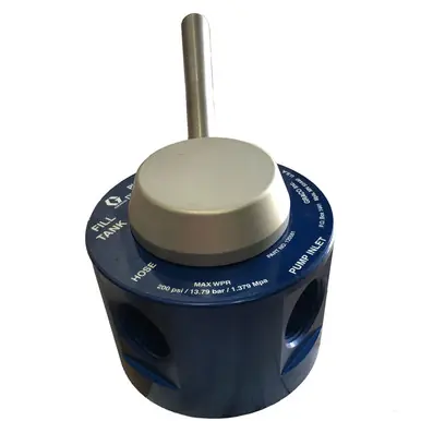 GRACO 120581 - 4-Way Evacuation Valve, 1" NPT(F), 200 PSI