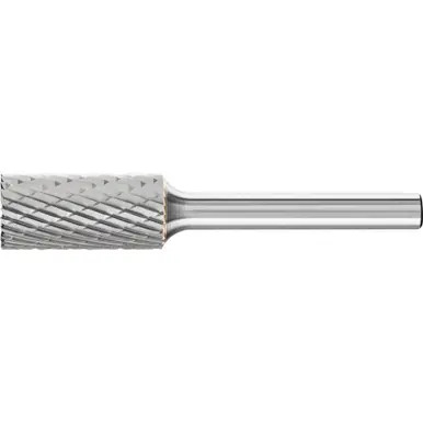 PFERD 24282 Carbide Bur, Cylind. (End Cut), DBL Cut 1/2" x 1" x 1/4" Shank, SB-5