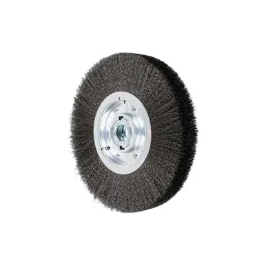 PFERD 81257 12" Crimped Wire Wheel - Wide Face .012 CS Wire, 2" Keyed A.H.
