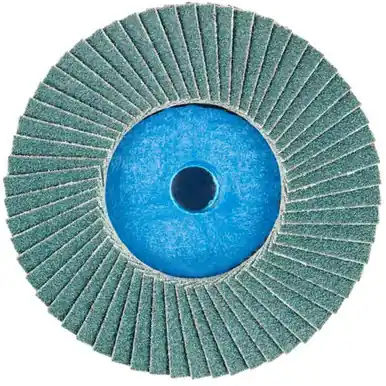 PFERD 42822 3" POLIFAN Mini Flap Disc - Flat Zirconia 80G (10pk)