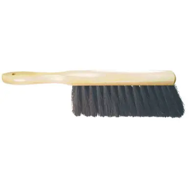 PFERD 89390 8" Counter Duster - Fine Sweep Black Horsehair Fill, 2-1/2" Trim (12pk)