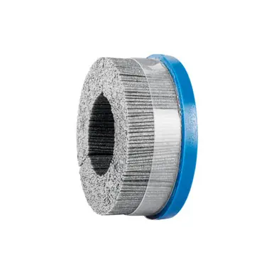 PFERD 84135 5" M-BRAD Composite Disc Brush, 7/8" AH Rectangular Filament, .045 SiC 80 Grit