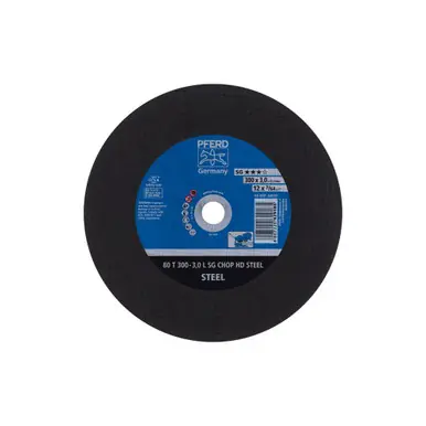 PFERD 64530 12" x 1/8" Table Cut-Off Wheel, 1" AH A 30 L SG-TABLE (20pk)