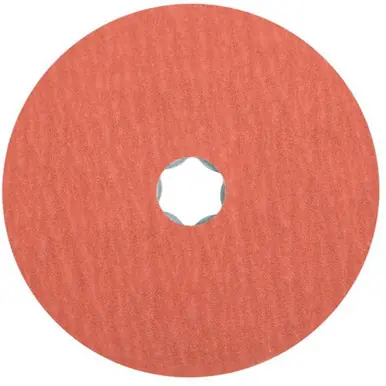 PFERD 40312 COMBICLICK Fiber Disc, 5" Dia. Alum. Oxide A-COOL, 80 Grit (25pk)