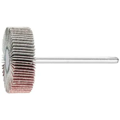 PFERD 45017 1-3/16" x 3/8" Mounted Flap Wheel 1/8" Shank, Aluminum Oxide, 240 Grit (10pk)