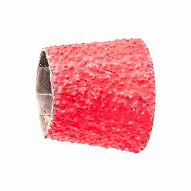 PFERD 41392 1-1/8" to 7/8" Tapered Spiral Band 1-3/16" Length, Ceramic Oxide CO-COOL, 36 Grit (100pk)