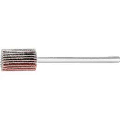 PFERD 45081 3/8" x 5/8" Mini Mounted Flap Wheel 1/8" Shank, Aluminum Oxide 180 Grit (10pk)