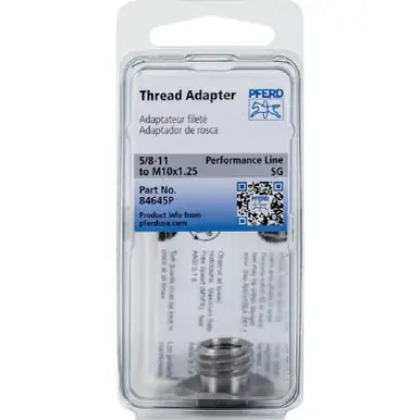 PFERD 84645P P.O.P. Thread Adapter 5/8-11 to M10x1.25 (5pk)
