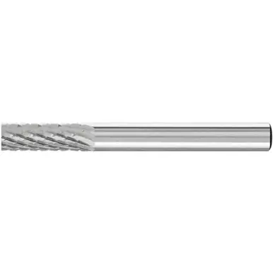 PFERD 24033 Carbide Bur, Cylind. Plain End, DIA Cut 1/4" x 5/8" x 1/4" Shank