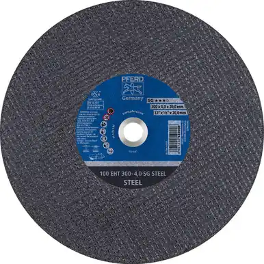 PFERD 64010 12"x1/8" Cut-Off Wheel 20mm AH-Portable A 24 R SG (100 M/s) (20pk)