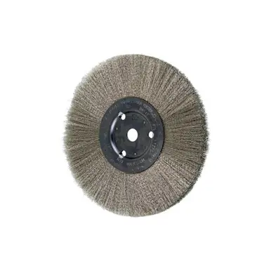 PFERD 80518 8" Crimped Wire Wheel Narrow Face .006 SS Wire 5/8" AH Long Trim (2pk)