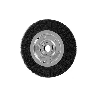 PFERD 81134 10" Crimped Wire Wheel - Medium Face .014 CS Wire, 2" Keyed A.H.