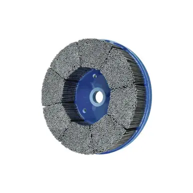 PFERD 84147 8" M-BRAD Composite Disc Brush, 7/8" AH Rectangular Filament, .045 SiC 80 Grit