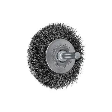 PFERD 82859 2-1/2" Mtd Flared Cup Brush .014 CS Wire, 1/4" Shank (10pk)