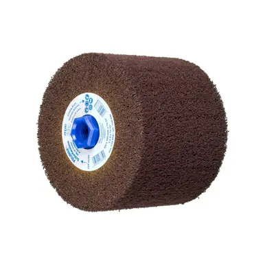 PFERD 46786 5" x 4" x 5/8-11 POLINOX Finishing Drum Non-Woven, PNL Type, Coarse A 100,