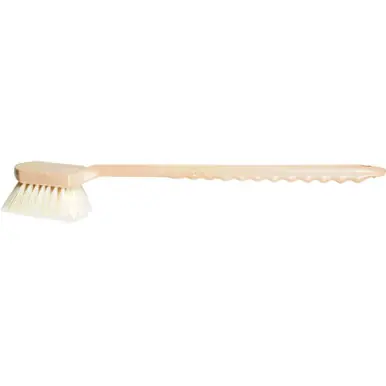 PFERD 89439 Long Handle Fender Brush Cream Colored Synthetic Fill (12pk)