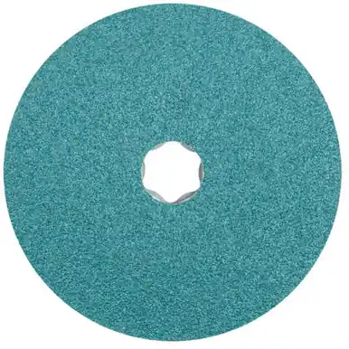 PFERD 40139 COMBICLICK Fiber Disc, 5" Dia. Zirconia Alumina Z, 50 Grit (25pk)