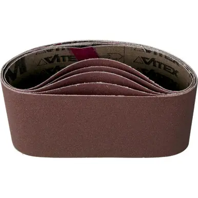PFERD 49317 - 3-1/2" x 15-1/2" Coated Portable Belt Aluminum Oxide - 120 Grit (10pk)