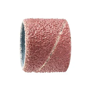 PFERD 41131 7/8" x 3/4" Spiral Band Cylindrical Type, Aluminum Oxide 50 Grit (100pk)