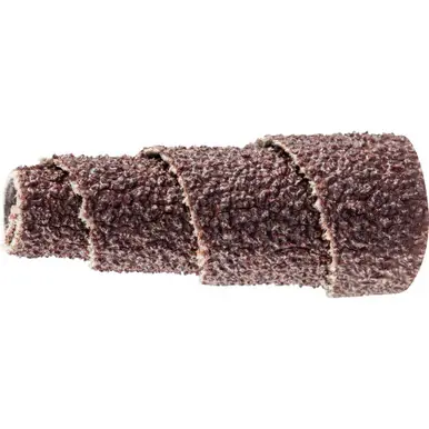 PFERD 41801 3/8" x 1" Cartridge Roll, 1/8" AH Full Taper, Aluminum Oxide 80 Grit (50pk)