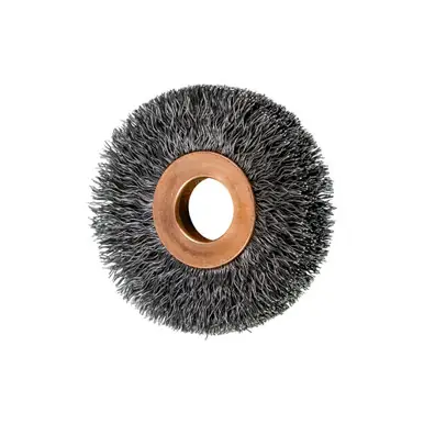 PFERD 81527 2" Tube Center Wire Wheel .008 CS Wire, 1/2-3/8" A.H. (10pk)