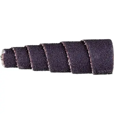 PFERD 41830 1/2" x 1-1/2" Cartridge Roll, 1/8" AH Full Taper, Aluminum Oxide 120 Grit (50pk)
